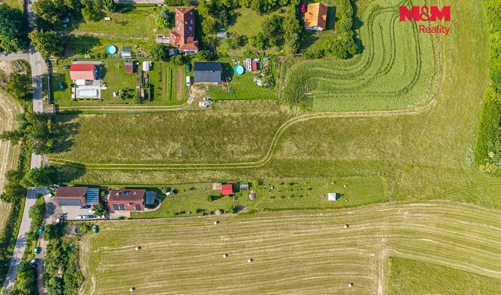 Prodej stavebního pozemku 3 448 m², Hrusice – náhled fotky 3