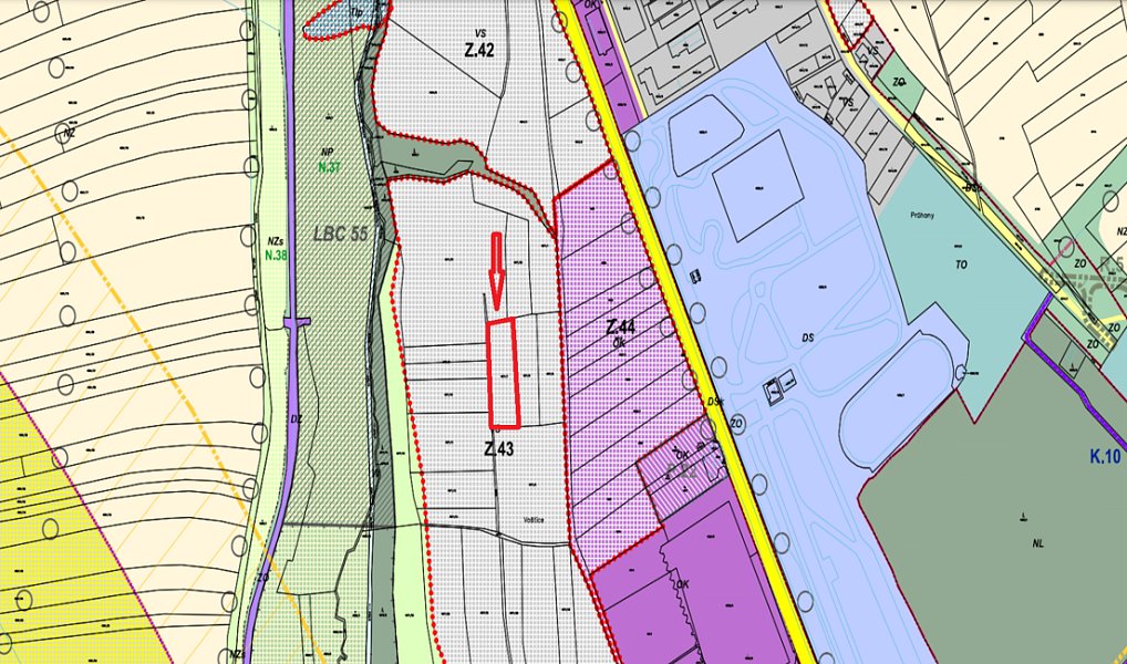 Prodej komerčního pozemku 3 446 m², Vysoké Mýto – náhled fotky 3