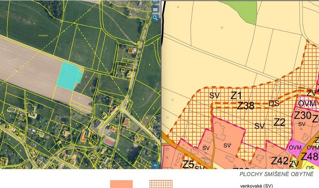 Prodej stavebního pozemku 1 082 m², Jílové u Držkova – náhled fotky 4