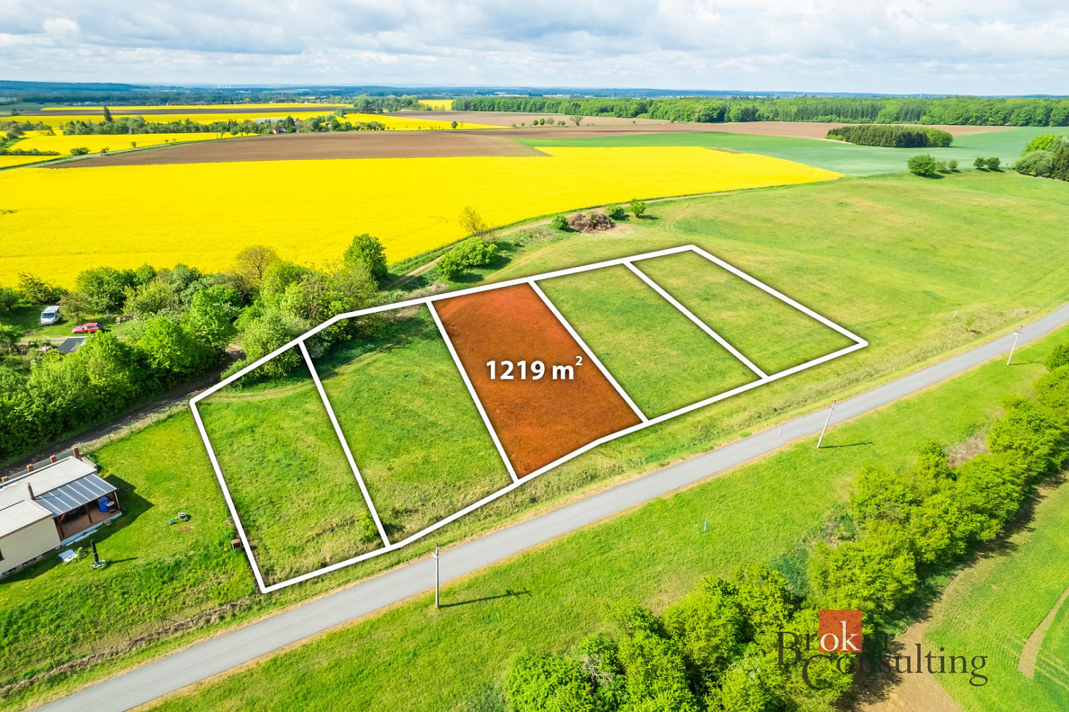 Prodej stavebního pozemku 1 219 m²