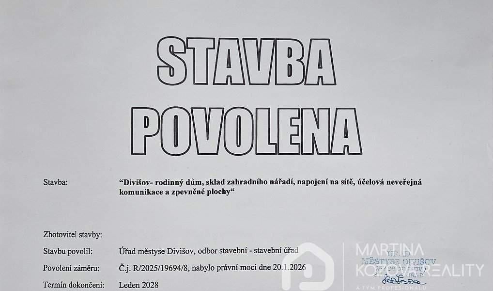 Prodej stavebního pozemku 1 620 m², Divišov – náhled fotky 2