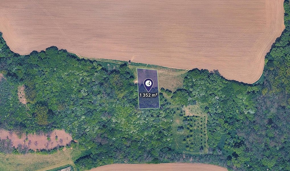 Prodej louky, 1352 m², Uherské Hradiště, Částkov