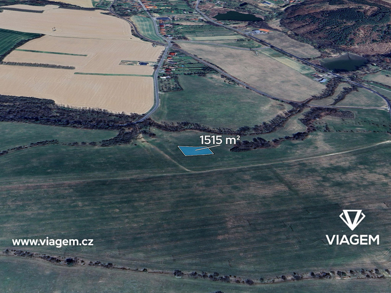 Prodej pole 1 515 m²