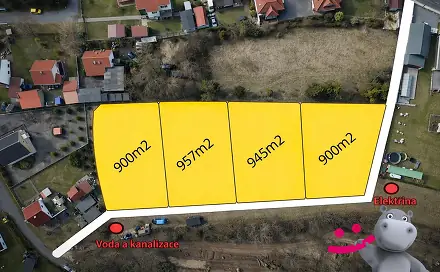 Prodej stavebního pozemku 3 600 m², Lubná, okres Rakovník