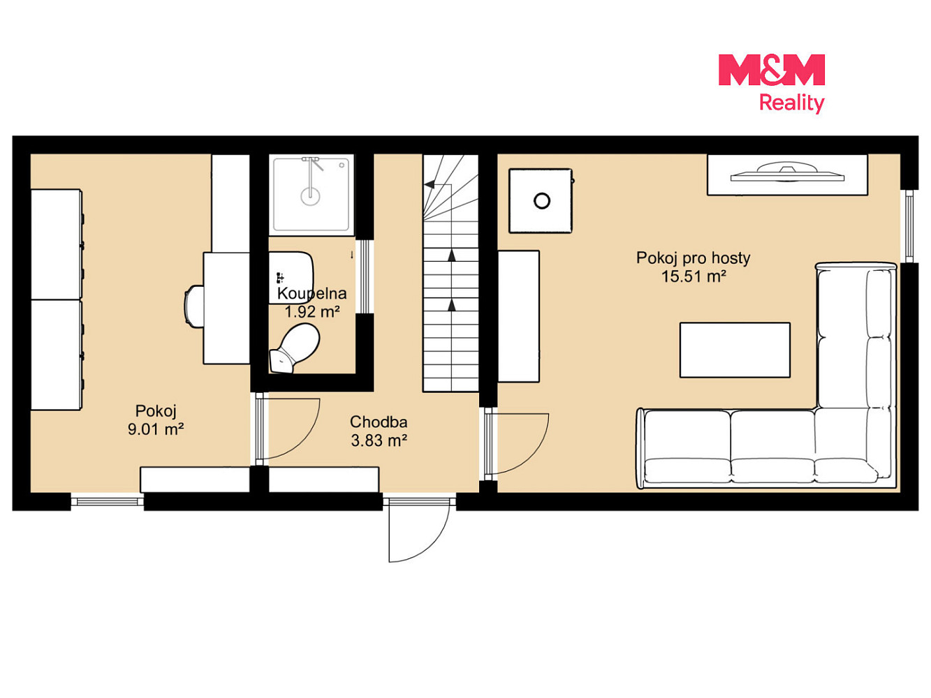 Prodej domu 80 m² s pozemkem 51 m² – fotografie 3