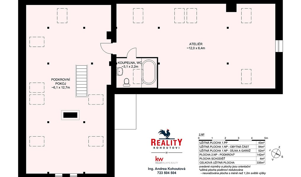 Prodej domu 240 m² s pozemkem 1 844 m², Vranov – náhled fotky 18