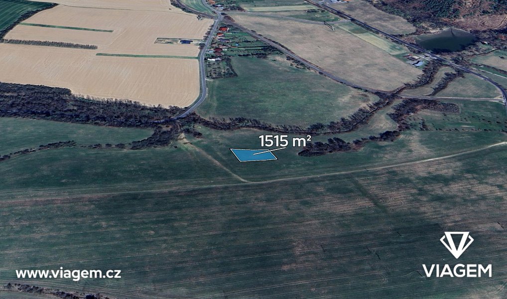 Prodej pole 1 515 m², Konice – fotka 1 z 5