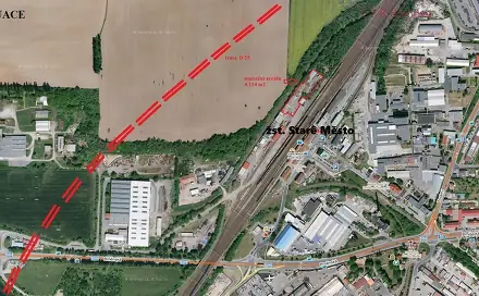 Prodej skladovacích prostor 4 106 m², náměstí Hrdinů, Staré Město, okres Uherské Hradiště