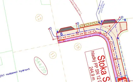 Prodej stavebního pozemku 4 600 m², Kostěnice, okres Pardubice