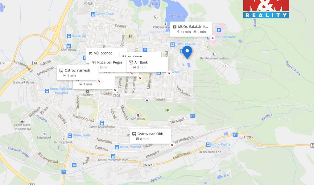 Prodej bytu 2+kk 56 m², Ostrov – náhled fotky 8
