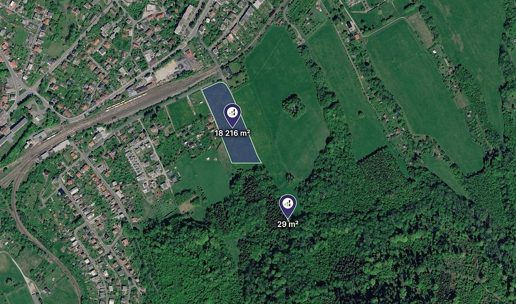 Prodej pozemku, 6082 m², Nový Jičín, Kopřivnice