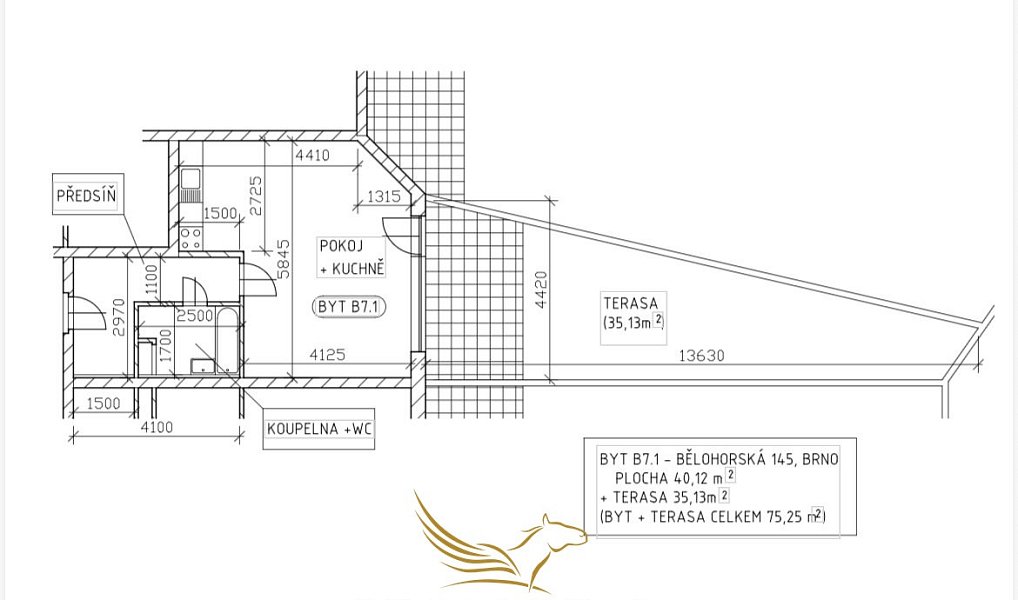 Prodej bytu 1+kk 40 m², Brno – náhled fotky 18