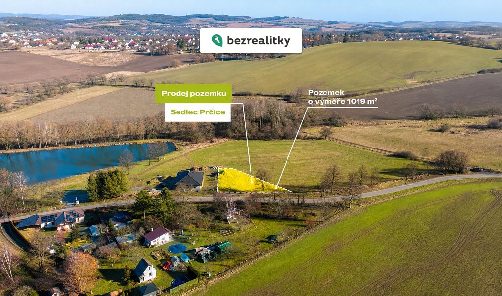 Prodej stavebního pozemku 1 019 m², Sedlec-Prčice – náhled fotky 3