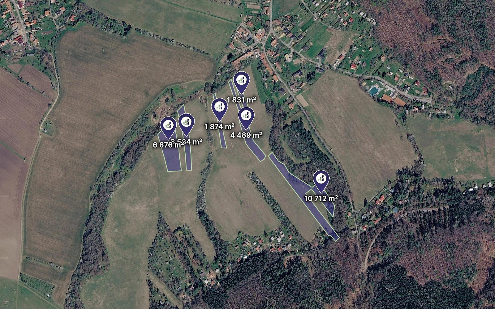 Prodej pole 29 146 m²