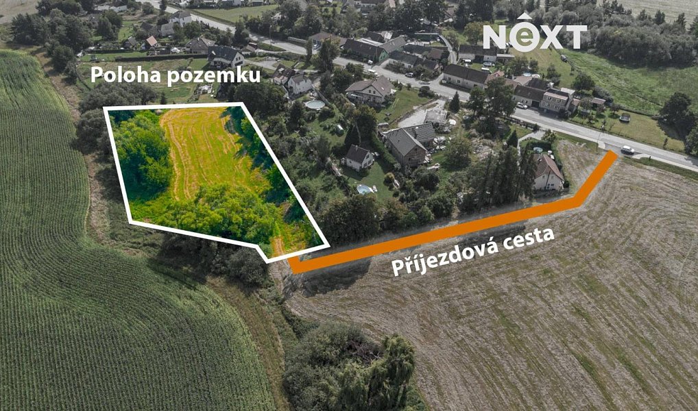 Prodej stavebního pozemku 5 264 m², Vitín – náhled fotky 6