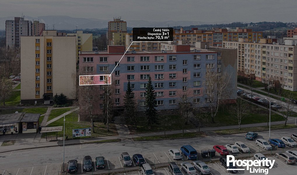 Prodej bytu 3+1, 69 m², Karviná, Český Těšín