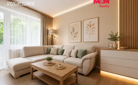 Prodej bytu 3+1 74 m², Kollárova, Veselí nad Moravou, okres Hodonín