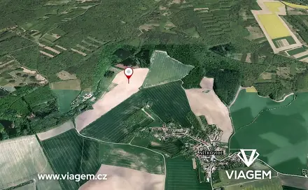 Prodej pole 3 512 m², Nítkovice, okres Kroměříž