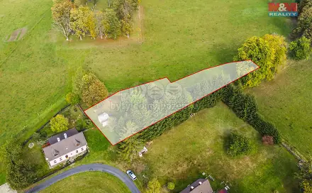 Prodej stavebního pozemku 1 294 m², Hranice - Studánka, okres Cheb