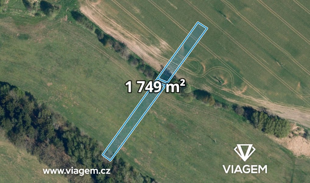 Prodej pozemku, 874 m², Pelhřimov, Černovice