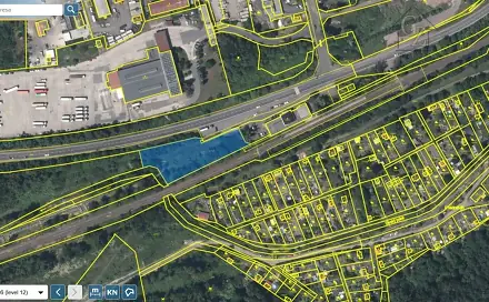 Prodej komerčního pozemku 3 361 m², Nádražní, Litvínov - Horní Litvínov, okres Most