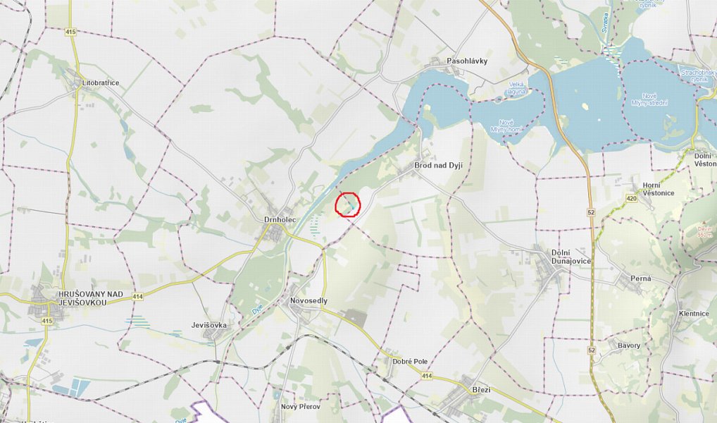 Prodej pozemku 5 068 m², Brod nad Dyjí – náhled fotky 3