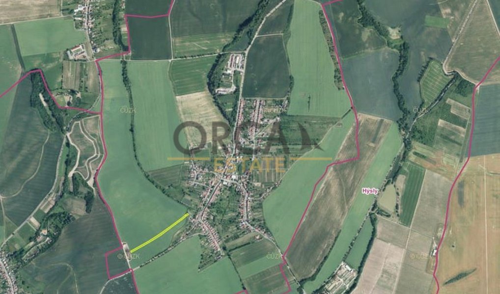 Prodej pole 1 319 m², Moravany – náhled fotky 2