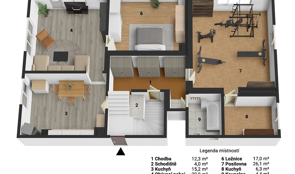 Prodej domu 280 m² s pozemkem 1 668 m², Zásada – náhled fotky 27