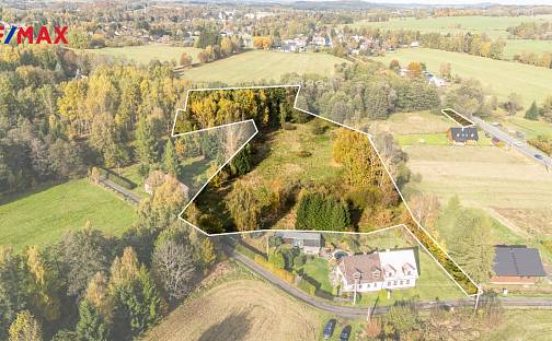 Prodej stavebního pozemku 13 261 m², Rybniště, okres Děčín