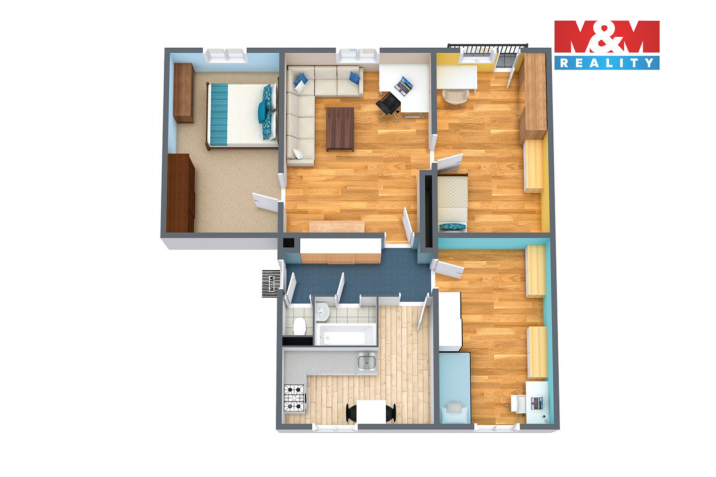 Prodej bytu 4+1 82 m² – fotografie 4