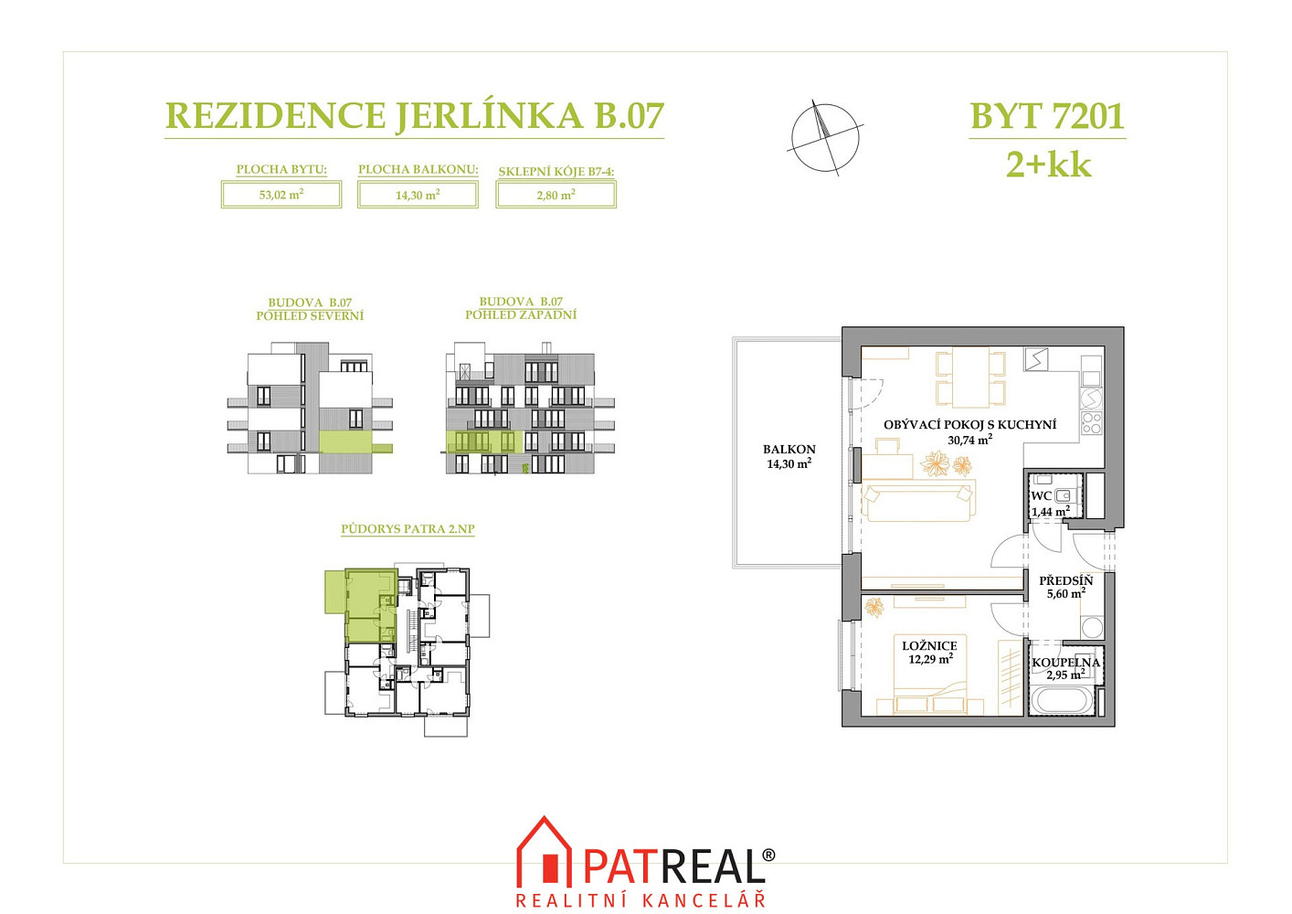 Prodej bytu 2+kk 67 m² — photo 2