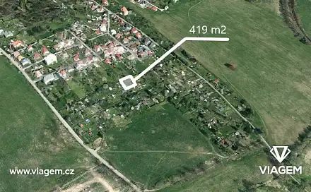 Prodej zahrady 419 m², Šluknov, okres Děčín