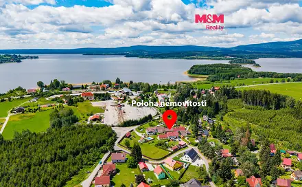 Prodej domu 180 m² s pozemkem 956 m², Horní Planá - Hůrka, okres Český Krumlov