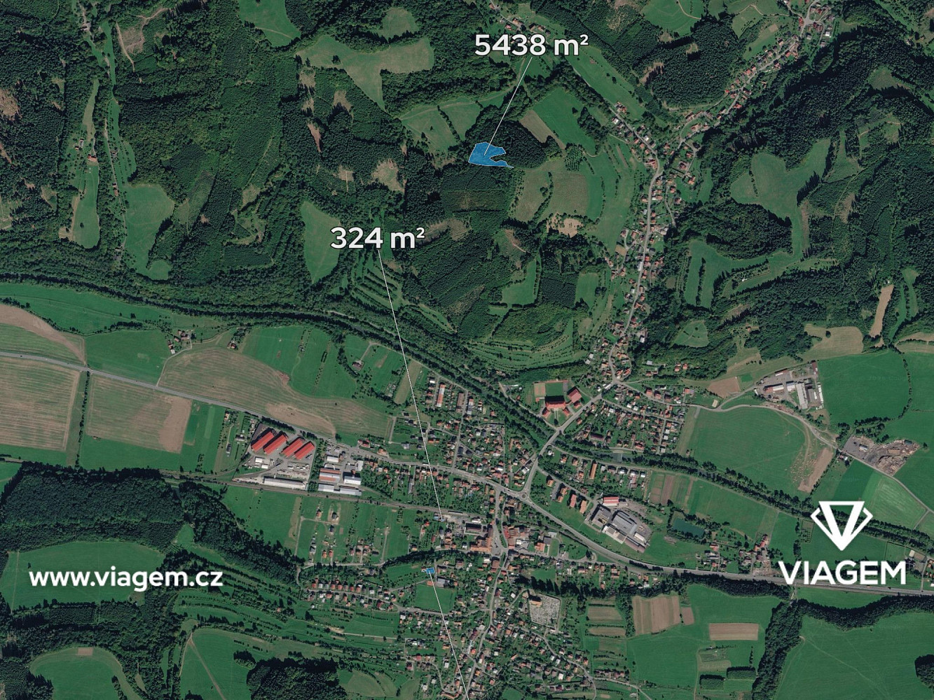Prodej lesa 7 071 m² – fotografie 2