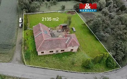 Prodej domu 250 m² s pozemkem 2 135 m², Tršice - Lipňany, okres Olomouc