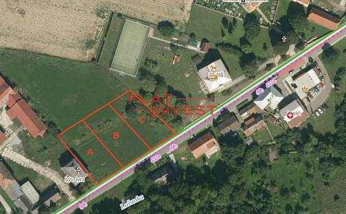 Prodej stavebního pozemku 1 150 m², Lužany, okres Jičín