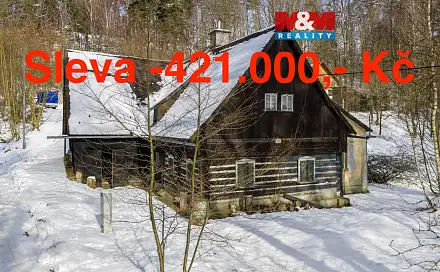Prodej chaty/chalupy 190 m² s pozemkem 1 448 m², Křižany, okres Liberec