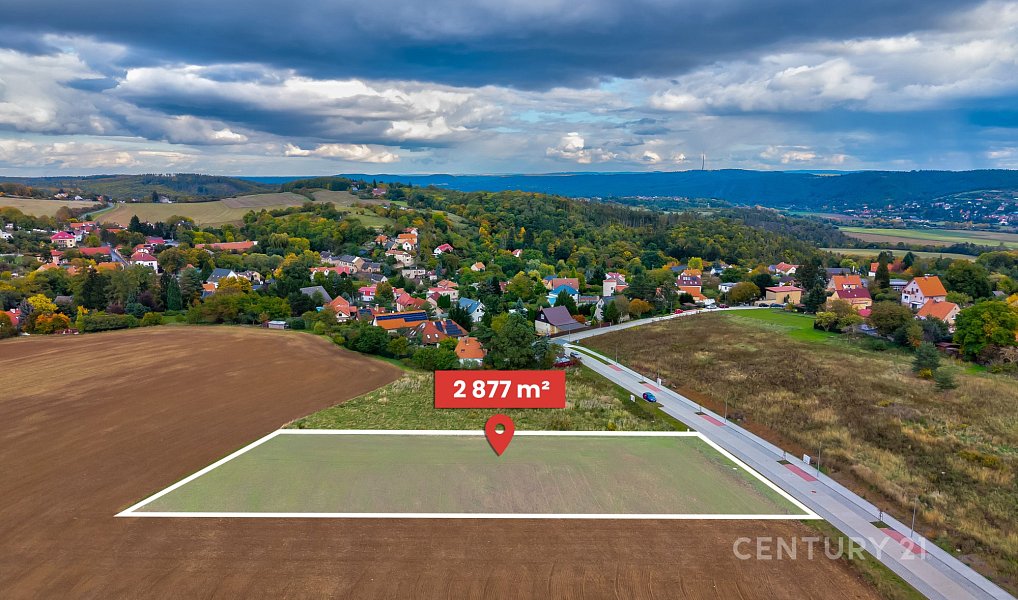 Prodej stavebního pozemku 2 877 m², Vonoklasy – náhled fotky 11