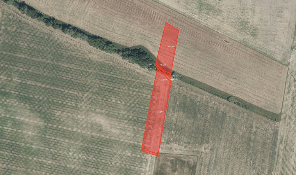 Prodej pole 12 333 m², Písková Lhota – fotka 1 z 3