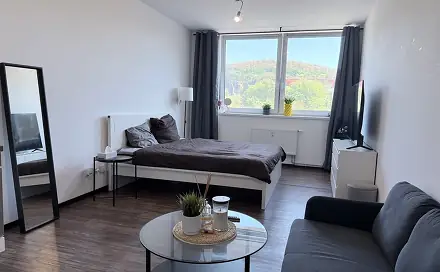 Pronájem bytu 1+kk 30 m², Velká Hradební, Ústí nad Labem - Ústí nad Labem-centrum