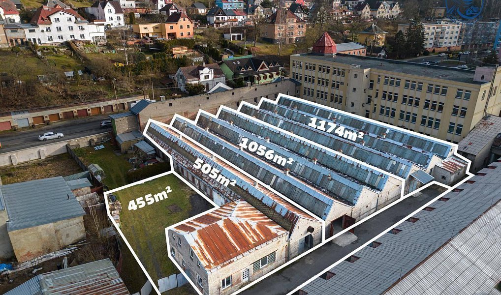 Prodej výrobních prostor 2 955 m², Kraslice – fotka 1 z 22