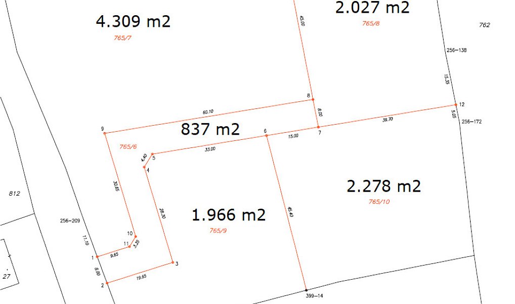 Prodej zahrady 2 278 m², Lazsko – náhled fotky 16