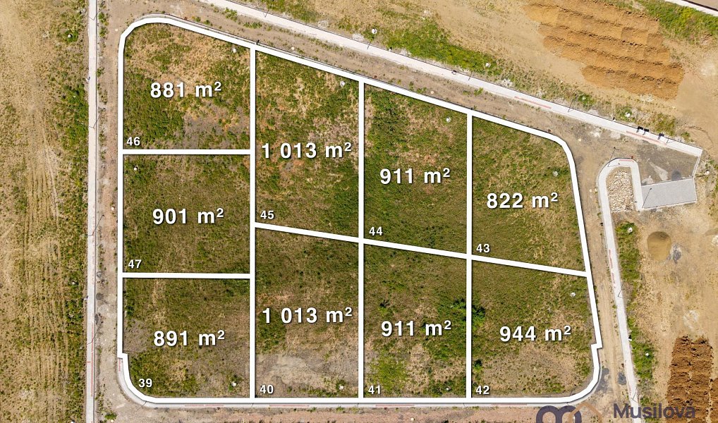 Prodej stavebního pozemku 822 m², Novosedlice – náhled fotky 5