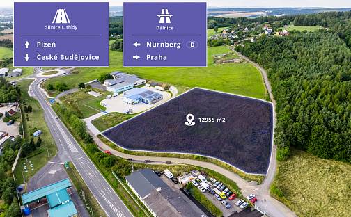 Prodej komerčního pozemku 12 955 m²