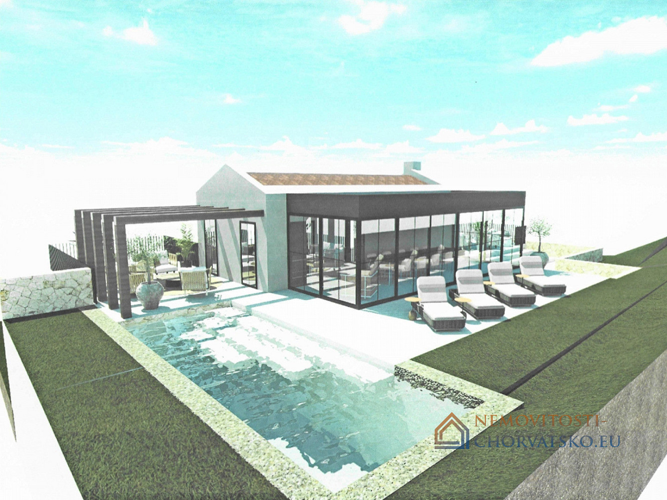 Prodej domu 171 m² s pozemkem 2 475 m² - Widok 2