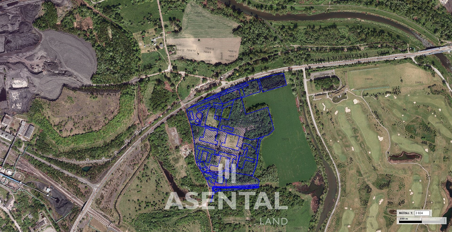Prodej komerčního pozemku 114 814 m² – fotografie 2