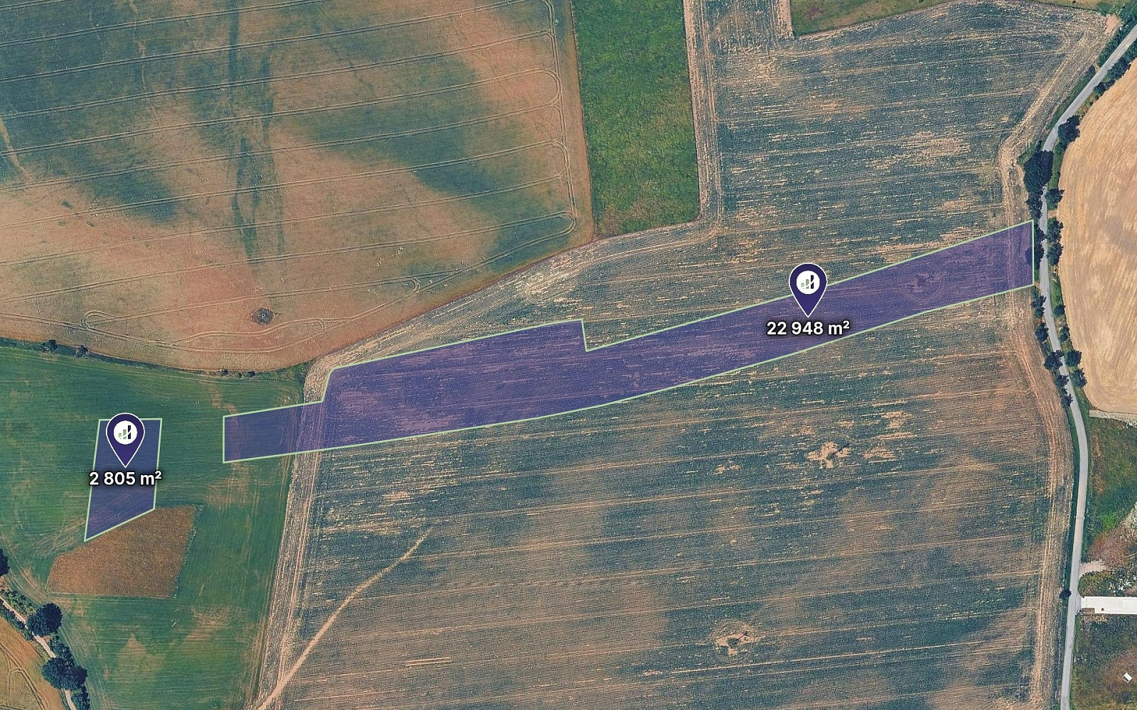 Prodej pole 25 753 m²