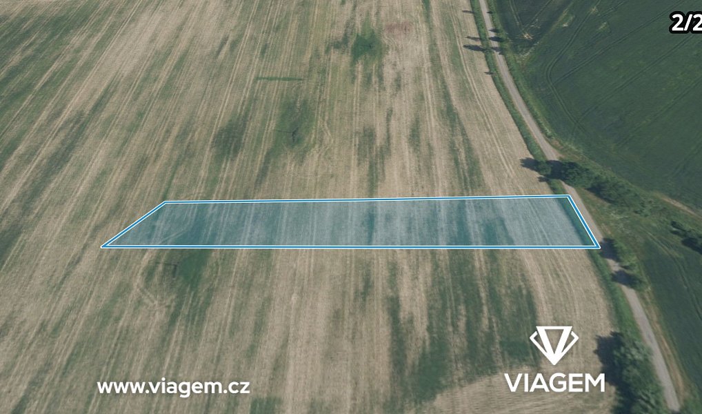 Prodej pole 832 m², Kbel – náhled fotky 6