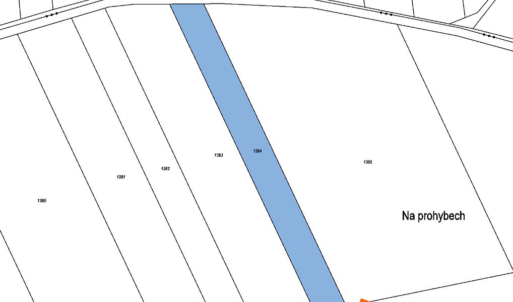 Prodej pole 2 489 m², Vinaře – náhled fotky 2