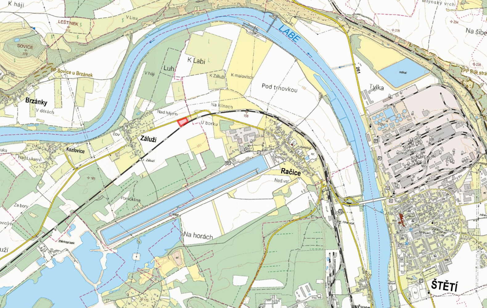 Prodej pole 7 348 m² – fotografie 2